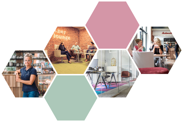 Büro und Co-Working Spaces